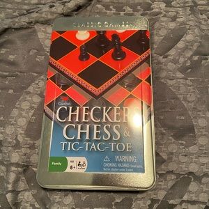 Checkers and Chess Set